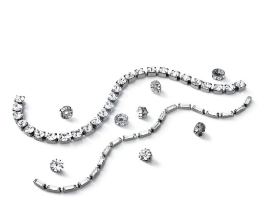 łańcuch strasowy i kryształowe elementy do produkcji biżuterii | Łańcuch strassowy i kryształowe elementy 
